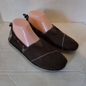 Bobs by Skechers shoes slip on size 9 brown fall casual